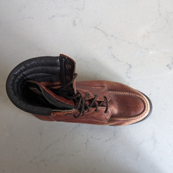 Red Wing Moc Toe Boot Sz 11.5 Style 402 - Picture 8 of 15